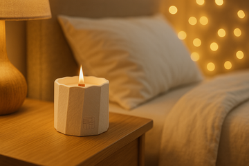 A gentle fire, a soothing solution for staying up late.